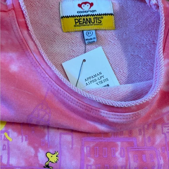 Appaman Peanuts Snoopy Slouchy Sweatshirt Girls - Picture 6 of 6